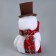 Soft toy "Snowman", 17 cm, species mix