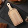 Board for feeding Magistro "Dubrava", 34 × 14 × 1.5 cm, oak