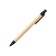 Automatic ballpoint handle, 0.5 mm, blue rod, craft cardboard case