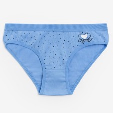 Cowards of women's slips collorista, blue color, size 42-44