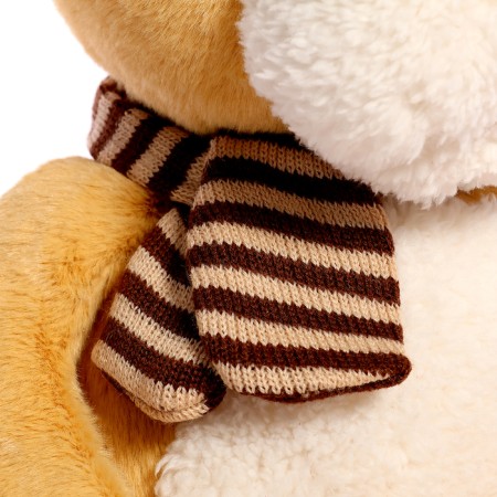 Soft toy "dog Fred with a scarf", 27 cm-6