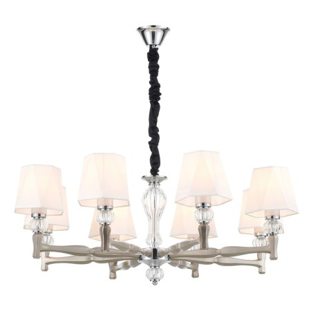 Suspended lamp 8x60W E27, size 90.5x90.5x83 cm