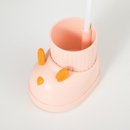 Table lamp "Boat Hare" LED 3 modes 3W USB Organizer Pink 8x11x31 cm Risalux-10