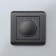 Frame for 1 post WL12-FRAME-01 color graphite color, Material Plastic