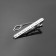 Closure clamp "Classic" dashed, silver color