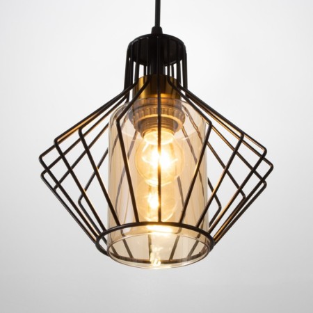 Lamp Bayerlux 2107/1bk E27 40W Black 21x20x22-100 cm-1