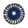 Metal brush for ushm tundra, twisted wire, "plate", M14, 125 mm