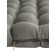 Pillow on the seat, size 40x40 cm, gray color