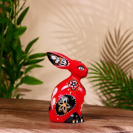Souvenir "Rabbit" Albezia 10x6x16 cm-3