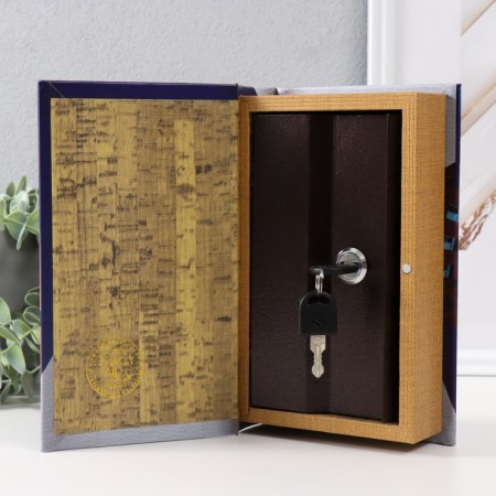 Safe Brush Tree leatherette "St. Petersburg" embossing 21x13x5 cm-3