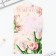 Block of paper 30 sheets in the envelope "Happy Spring"