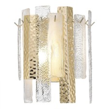 Бра St Luce. SL1636.201.02. Scolare. 2х40 Вт, E14, 27х30 см, цвет золотистый