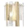 Sconces st. SL1636.201.02. Scolare. 2x40 watts, E14, 27x30 cm, golden color