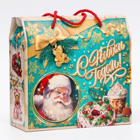 Gift box New Year's taste of childhood 23 x 10 x 22 cm-1