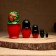 Nesting doll "handkerchief", 5 doll, 10-13 cm, manual painting