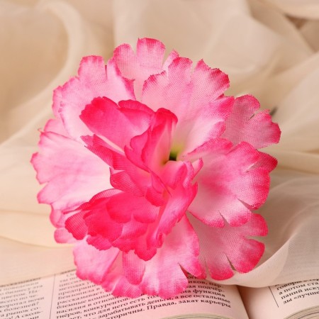 Artificial flowers "Sonata gloxinies" D-11 cm H-20 cm, pink-1