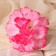 Artificial flowers "Sonata gloxinies" D-11 cm H-20 cm, pink