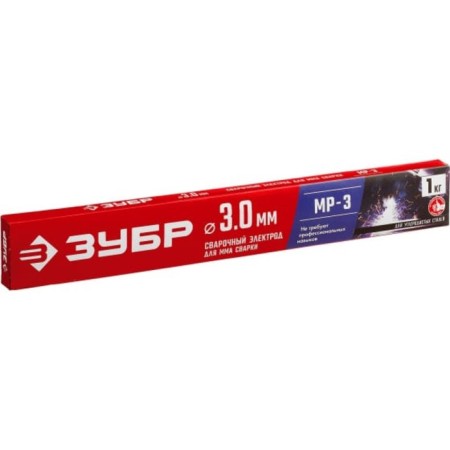 Electrodes welding bison MP-3 40011-3.0, with routine coating, D = 3 x 350 mm, 1 kg