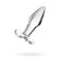 Anal sleeve Sexus Glass, glass, transparent, 10.5 cm, d = 3.5 cm