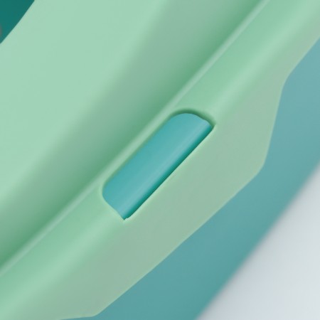 A round -round toilet 40 x 33.8 x 25.5 cm, green/orange-4
