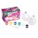 New Year's set for creativity. Christmas balls for coloring "New Year! Miracles under the Christmas tree ", paints, 2 pcs