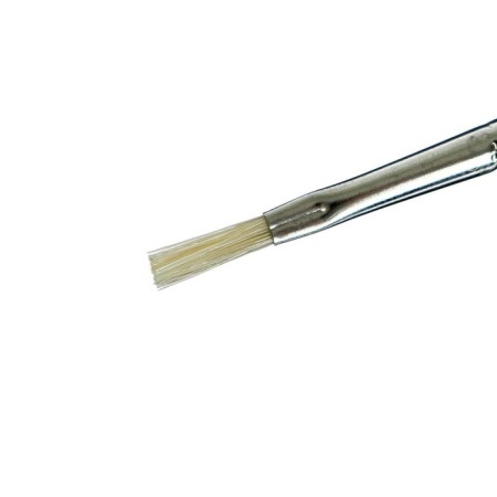 Brush brush flat No. 2 (width of the clip 2 mm; hair length 10 mm), wooden handle, calligrata-4