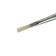 Brush brush flat No. 2 (width of the clip 2 mm; hair length 10 mm), wooden handle, calligrata