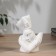 VAZ Coramics Table "Tender Touch" 20.5x14 cm, white