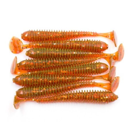 Vibro-high-end Yaman Pro Betta, 11.4 cm, color #09-Motor Oil, packaging 5 pcs.-1