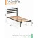 Loft 900x2000 bed, single, collapsible, metal