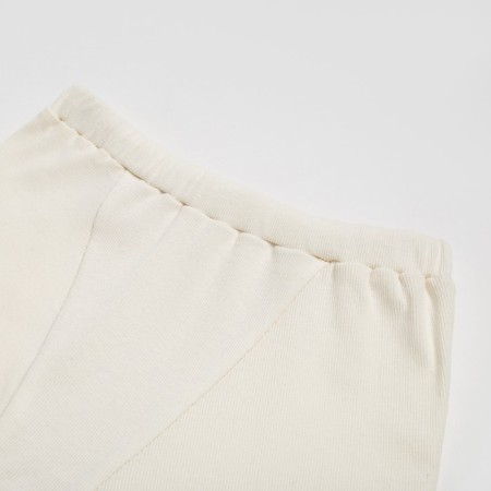 Women's shorts Minaku: Basic Line, Ecrew color, size 46-7