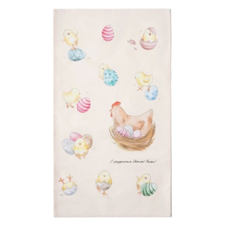 Bright Easter towel 40x73 cm, 100% HL, sarzha 190 g/m2-1