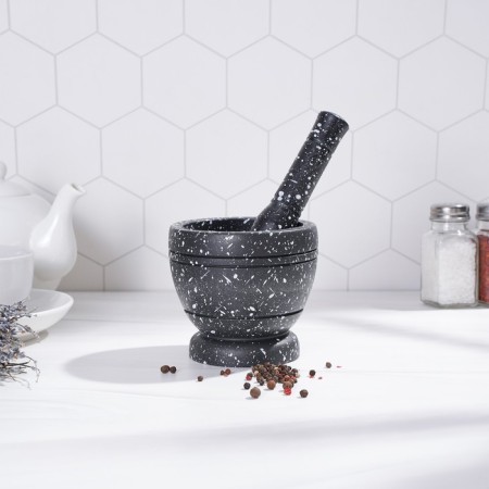 Stupa with pestle "Black Stone"-6