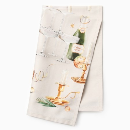 Towel Ethel "New Year's aesthetics" 40x73 cm, 100% cotton, sarzha 190 g/m2-5