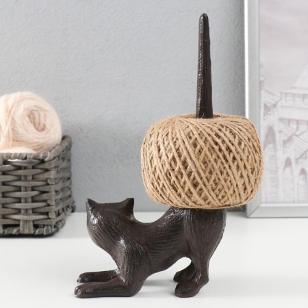 Souvenir coil for cast iron "cat" 12x21.5 cm-3
