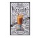 Towel of the kitchen shade "Favorite Coffee" 35x60 cm, 100% HL, 160g/m2