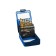 Set of drill on metal bison, p6m5k5, cylindrical shank, 1-10 mm, 19 pcs, class a, case 96004