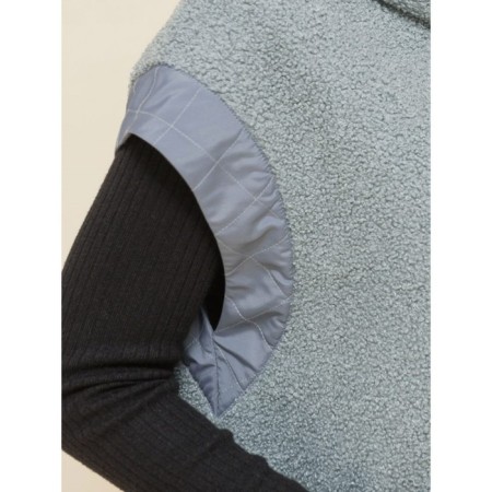 Women's vest, size 44-46, gray color-2