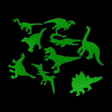 Game set "In the world of dinosaurs", a projector, luminous stickers-5