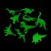 Game set "In the world of dinosaurs", a projector, luminous stickers