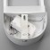 Bra "Hollando" LED 16W 6000k white 12x5x22 cm