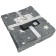 Bluming Casa Conforte Stella 100x150cm, gray, flannel 190 gr/m, PE100%