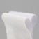 A set of adhesive -based Velcro, 4 × 6 cm, 4 pairs/8 pcs, white color