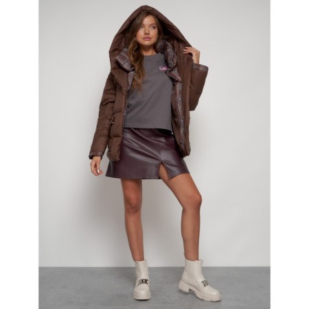 Winter jacket, size 50, brown color-23