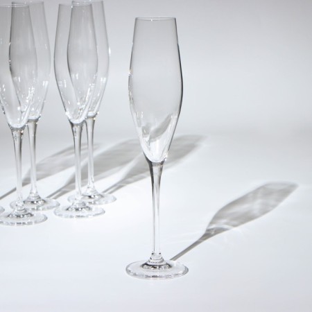 Set of glasses for champagne Loxia, glass, 210 ml, 6 pcs-1