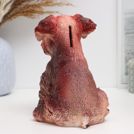 Piggy bank "Terrier" 18x15cm-2