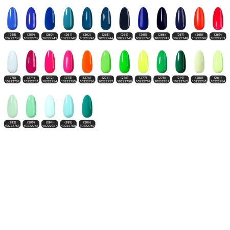 Simple nail polish gel, 3 phase, 10 ml, led/uv, color (262)-7