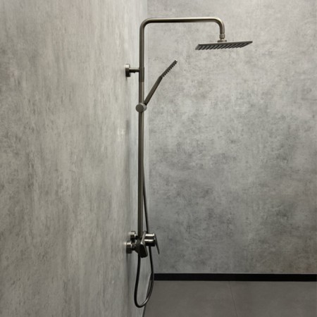 Comforty FF074R-CGT shower system, graphite color-1
