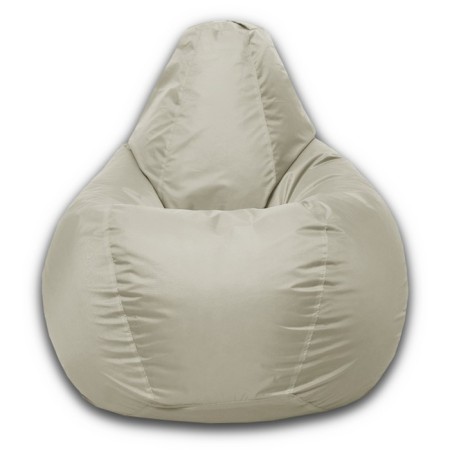The hand-bag “pear” is positive, size l, diameter 80 cm, height 100 cm, oxford, beige color-1