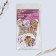 A set for decorating eggs with cards "Flowers", 9 x 16 cm.